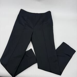 YVES SAINT LAURENT YSL Womens Cotton Flax Dress Pant Size 36 US 4 Slim Leg